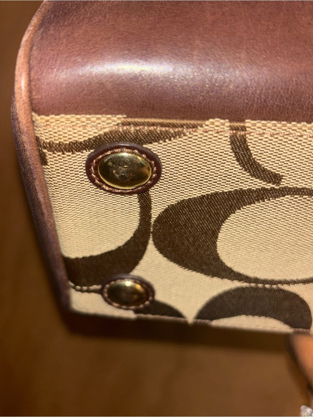 Coach Hampton Madeline Signature Satchel 2008 - Picture 3 of 8